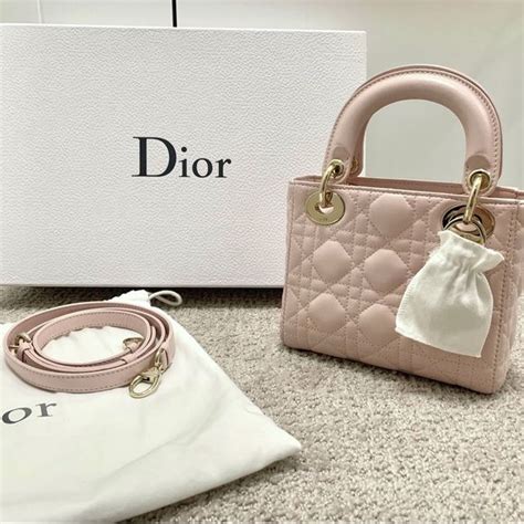 small lady dior powder pink|Dior mini lotus pearlescent.